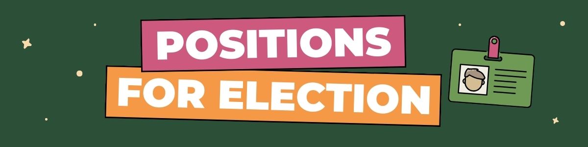 Positions for election