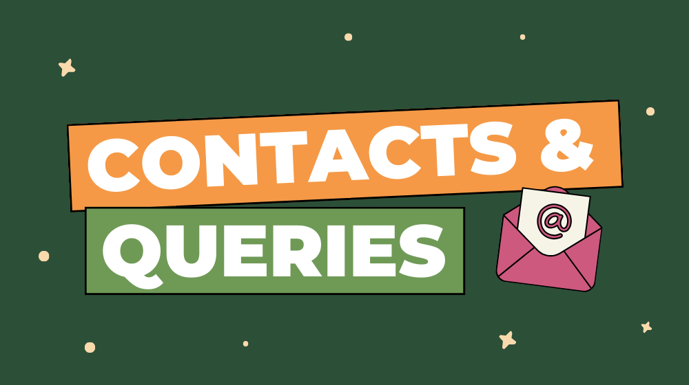 Contacts and queries